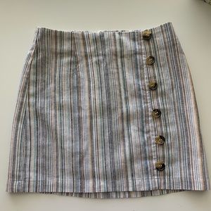 Girls XS White Fawn skirt